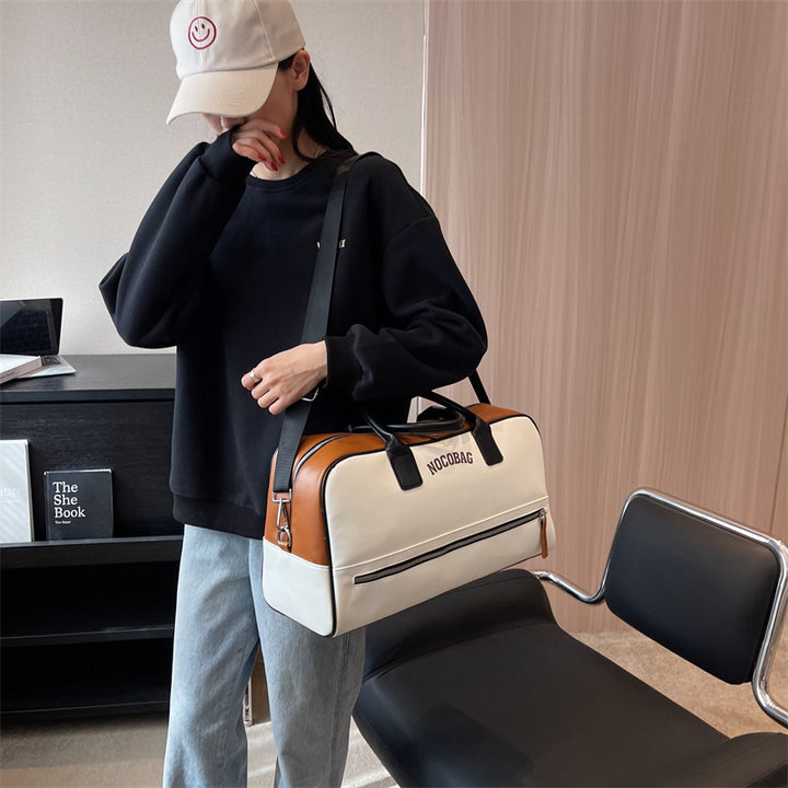 Vielseitige Leder-Reise-Duffel-Tasche Karnz