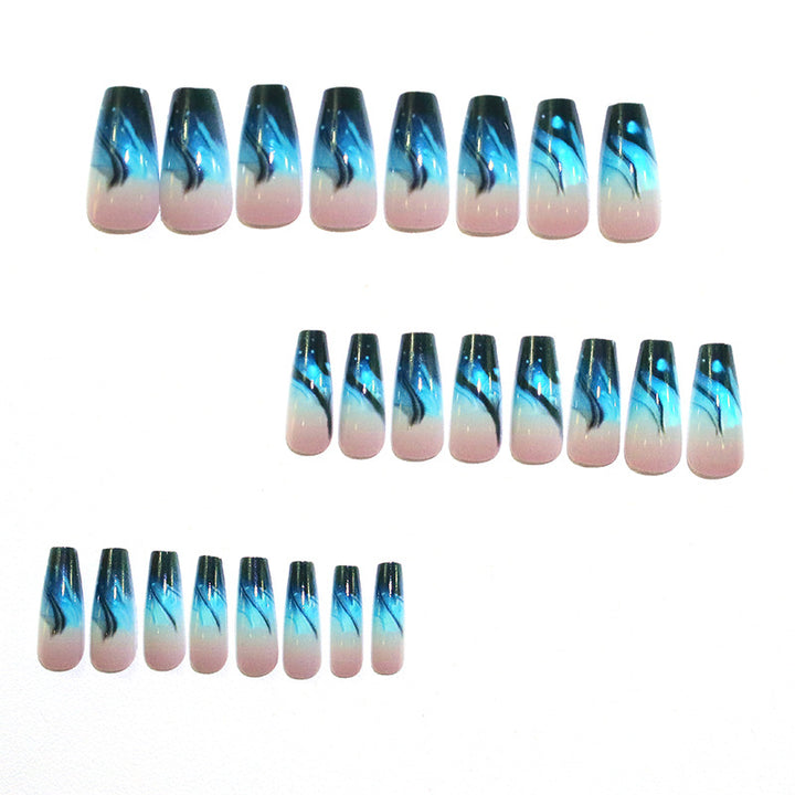 Künstlerische Lange Acrylnagelverlängerungen Karnz