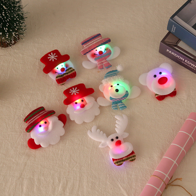 Weihnachts-Haarschmuck mit LED Lichtern Karnz
