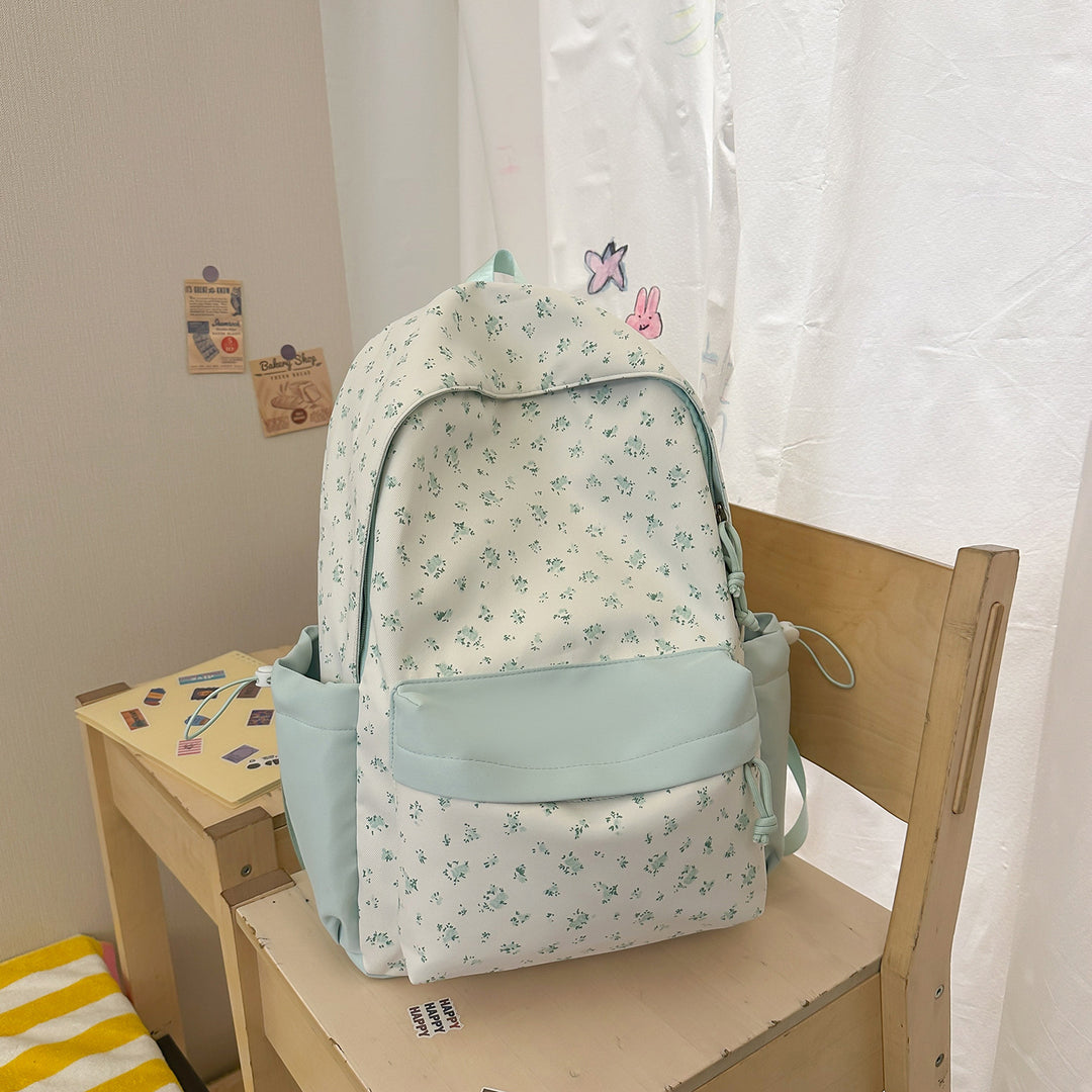 Blumenmuster Casual Rucksack Karnz