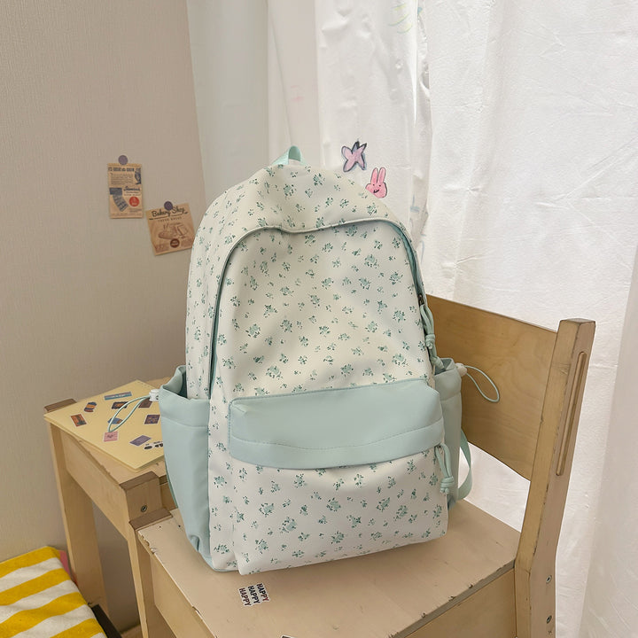 Blumenmuster Casual Rucksack Karnz