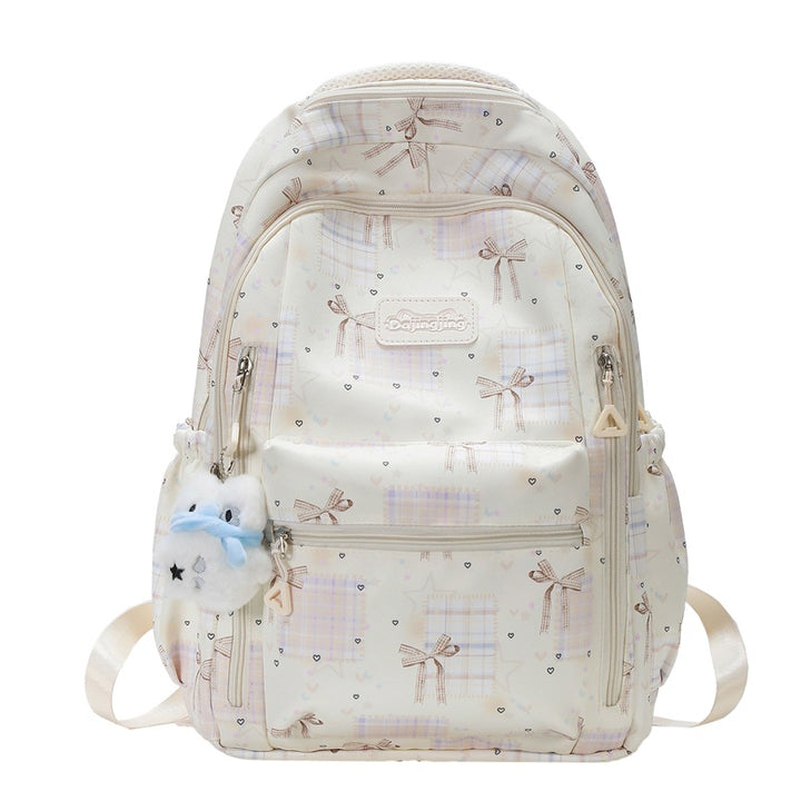 Süßer Grafikdruck Schulrucksack Karnz
