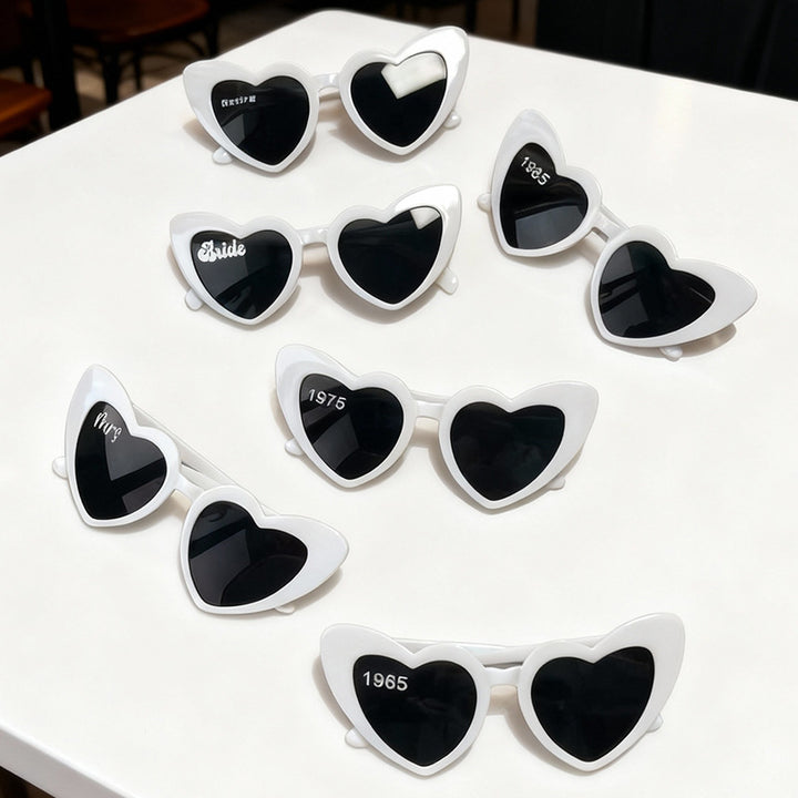 Stylische Herzrahmen-Sonnenbrille Karnz