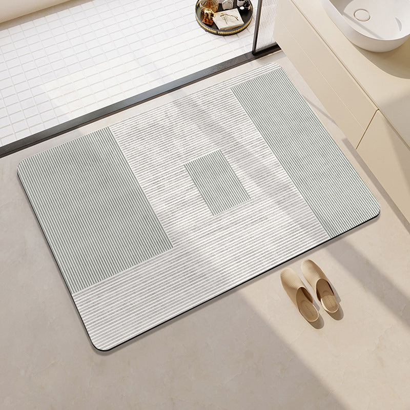 Geometrisches Muster weiche Badematte Karnz