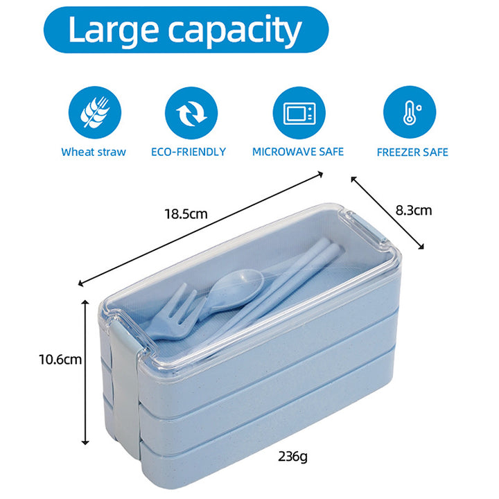 Multi-Compartment Bento Lunchbox