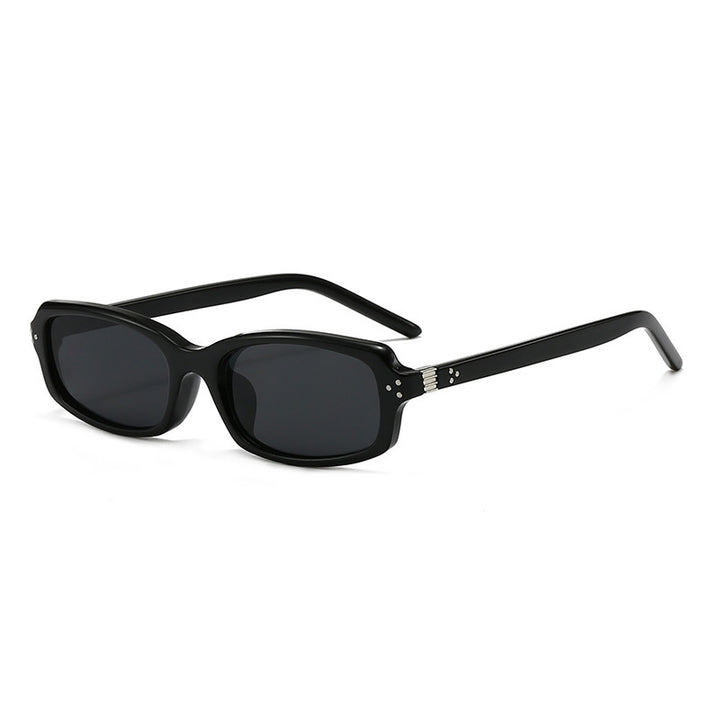 Retro-inspirierte rechteckige Sonnenbrille Karnz