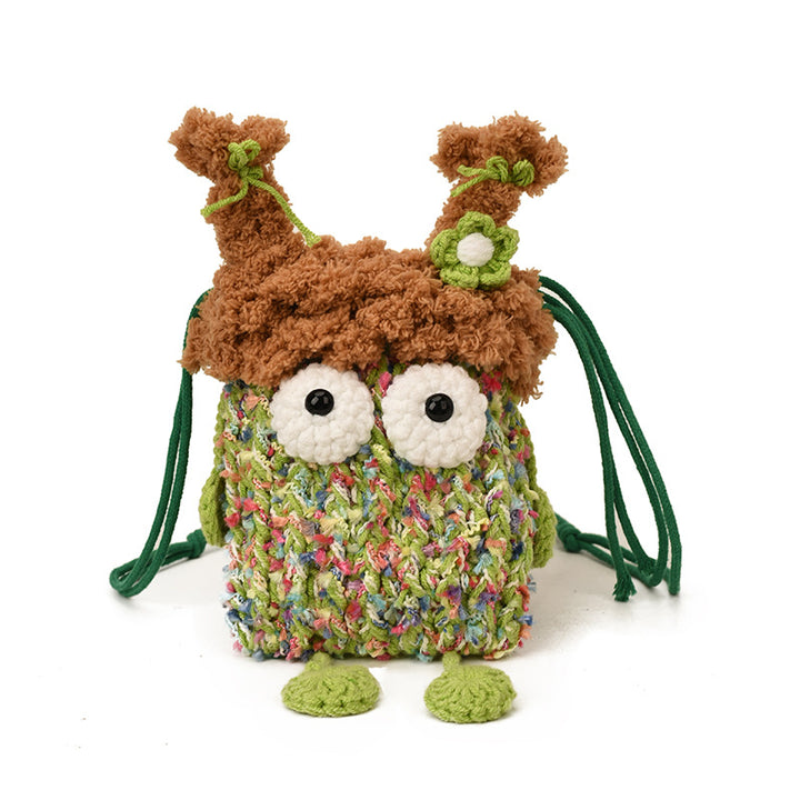 Fun Character Häkel Mini Tasche