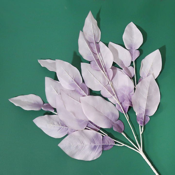 Elegante Faux-Blatt-Stamm-Anordnung