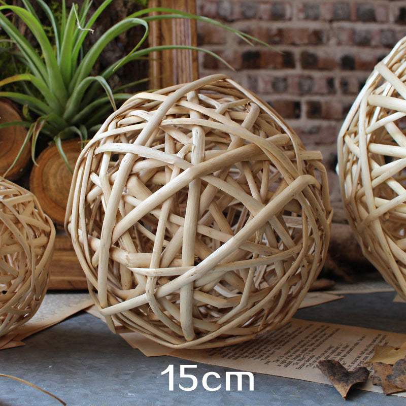 Dekorativer Naturmaterial Deko Ball Karnz