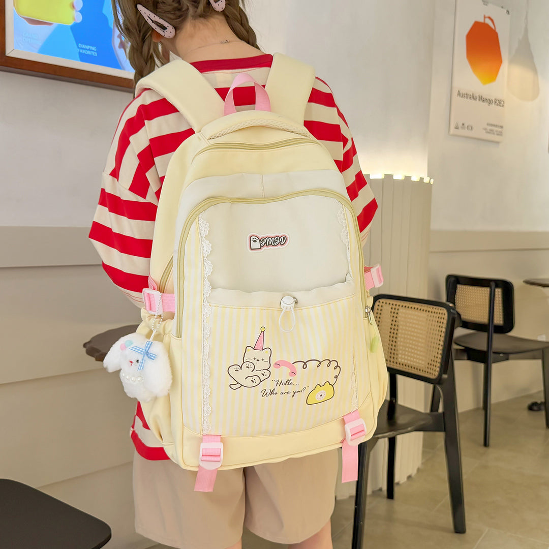 Spaß Illustrierter Charakter Rucksack Karnz