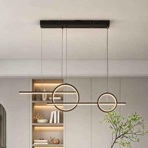 Moderne lineare Pendelleuchte