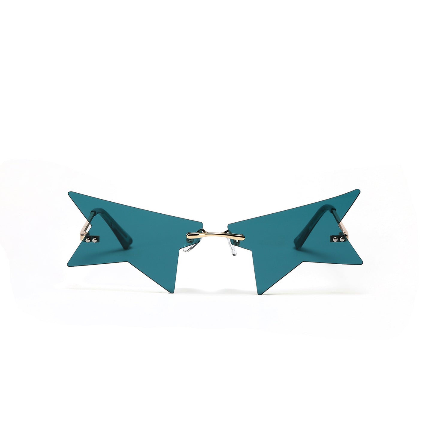 Damen Sonnenbrille im außergewöhnlichen Sternen-Design Karnz