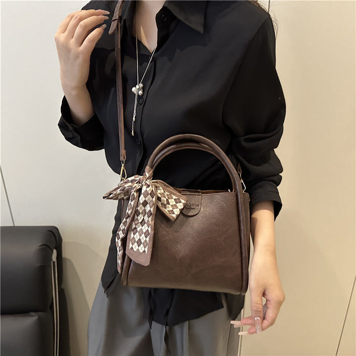 Elegante Schleifenakzent-Handtasche Karnz