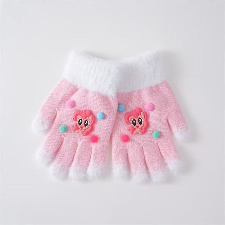 Kinderspielerische Cartoon-Themen-Fingerlosen Handschuhe Karnz