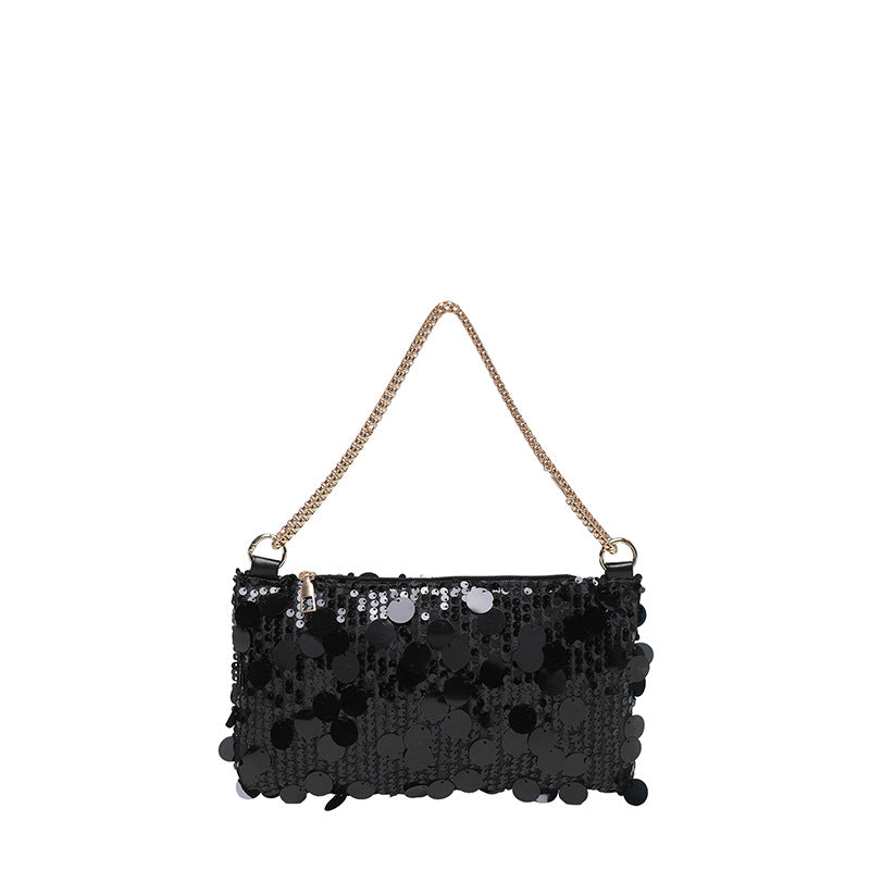 WoGlamorous Abend Pailletten Clutch Karnz