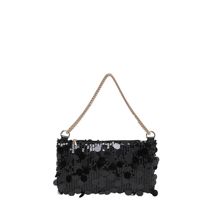 WoGlamorous Abend Pailletten Clutch Karnz
