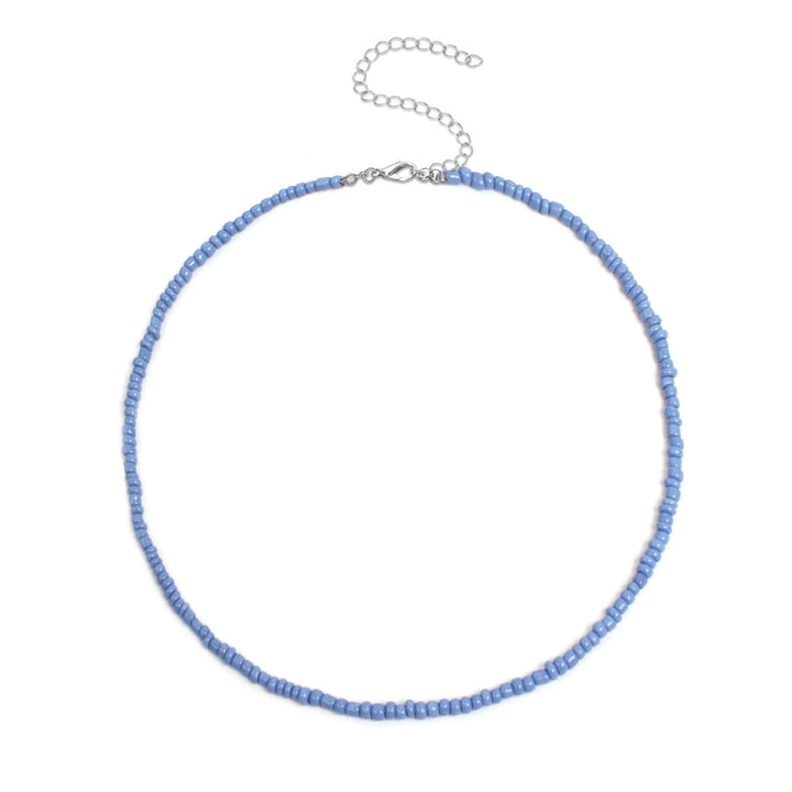 Buntes Perlen-Choker-Halsband Karnz