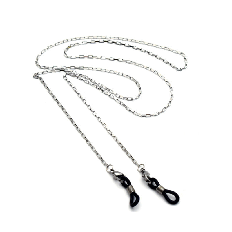 Schlanker Silber Ketten-Brillenhalter Karnz