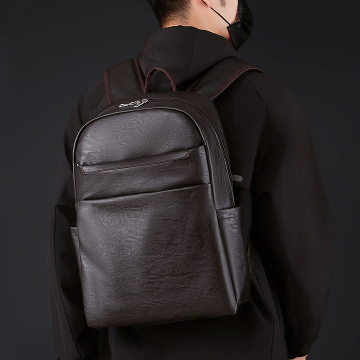 Stylische Leder-Rucksack Karnz