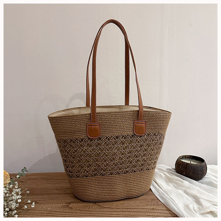 Strohmärktasche