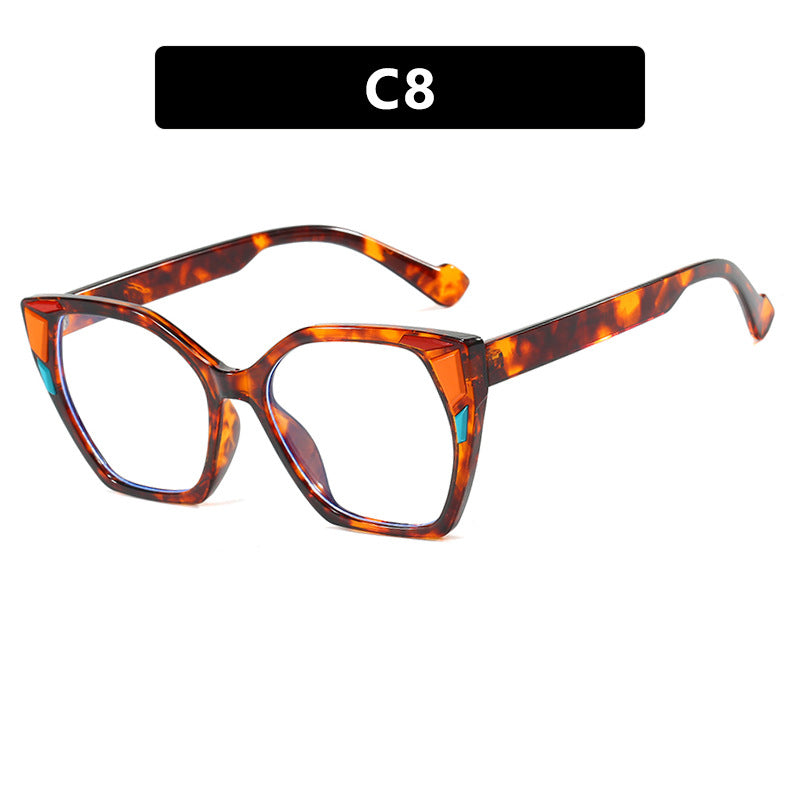 Damen modische Geometrische Designerbrille Karnz