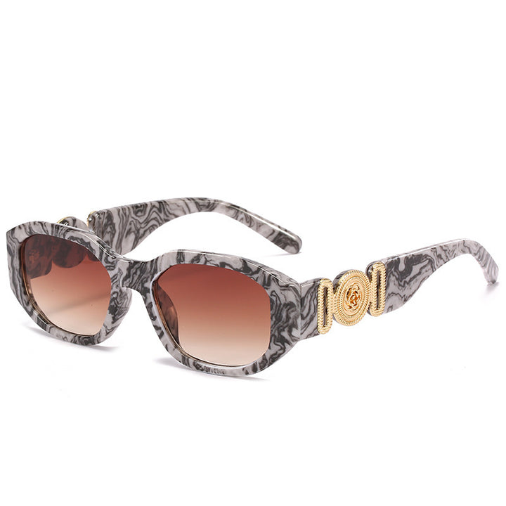 Statement Übergröße Geometrische Sonnenbrille Karnz