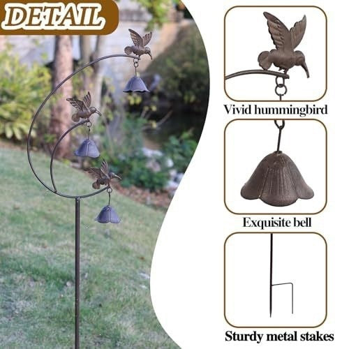 Dekorative Kolibri Windspiel Karnz