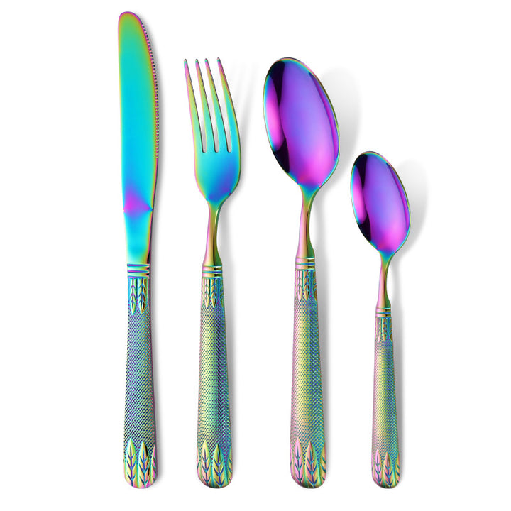 Eleganter Teelöffel mit Kunstvollem Griffdesign Karnz