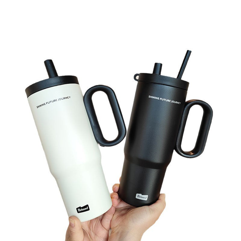 Damen isolierter Trinkbehälter mit ergonomischem Griff Karnz