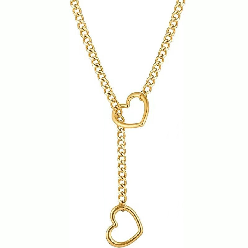 Moderne Gliederkette Halskette Karnz