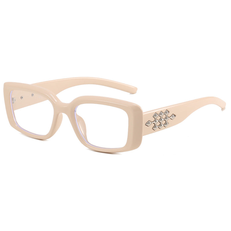 Damen Modische Brille mit verziertem Rahmen Karnz