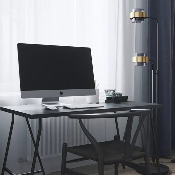 Moderne verstellbare Dual-Head Stehlampe