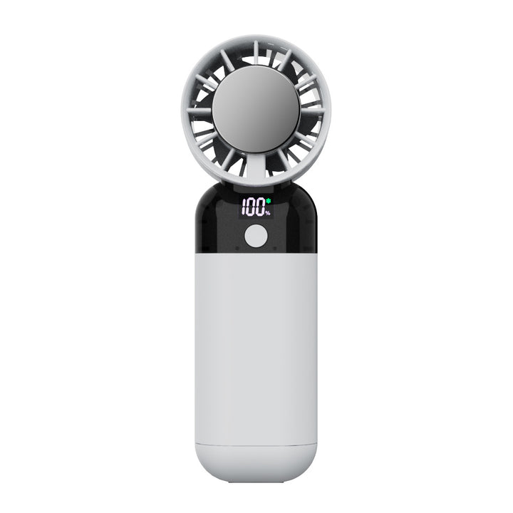 Damen Tragbarer USB Ventilator mit Digitalanzeige Karnz