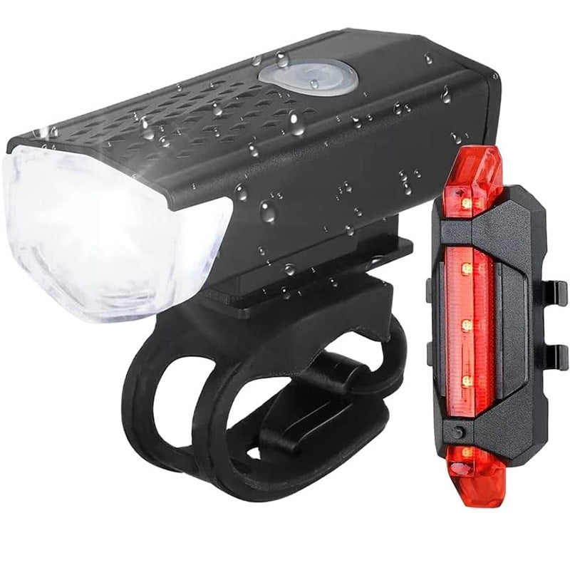 USB wiederaufladbares Fahrradleuchten-Set Karnz