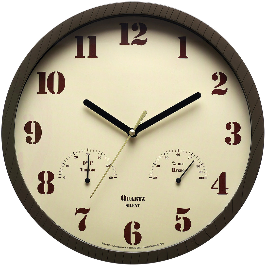 Wandthermometer und Hygrometer Karnz