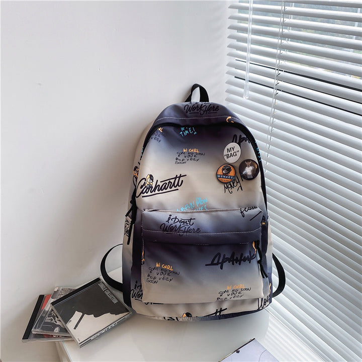 Trendiger Grafikdesign-Rucksack Karnz