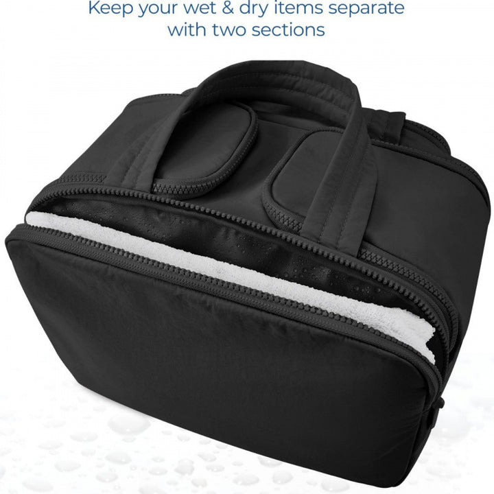 Kosmetik-Organizer Tasche mit Multifunktionalem Fächersystem Karnz
