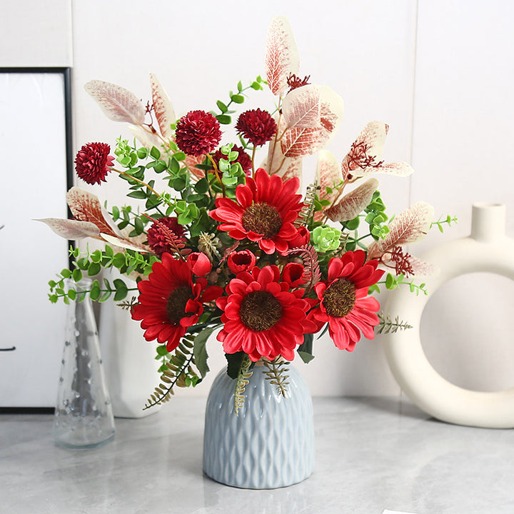 Dekorative Sonnenblumenblumenarrangement