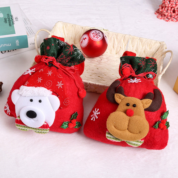 Dekorativer Weihnachtsgeschenkesack Karnz