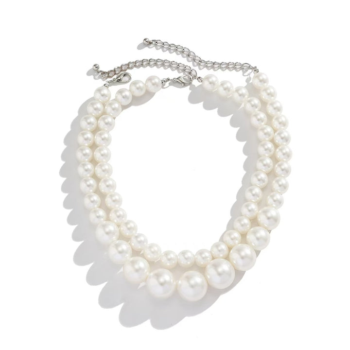 Elegante Perlenkette mit Doppeltem Strang Karnz