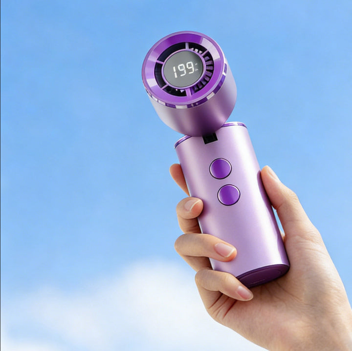 Damen tragbarer multifunktionaler USB Ventilator Karnz