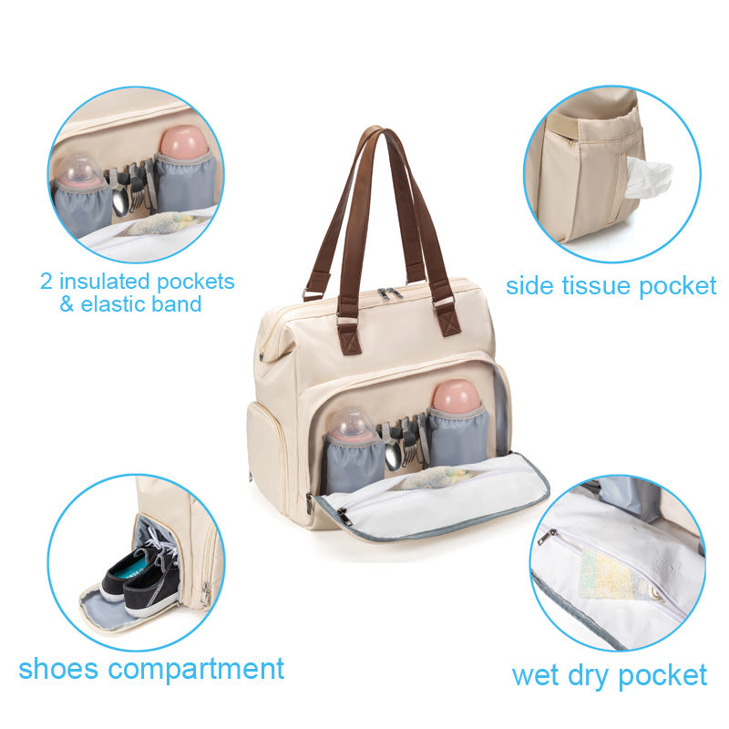Multi-Functional Windeltasche Karnz