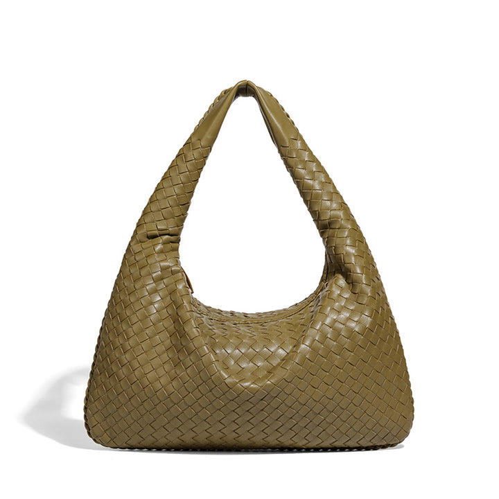 Woven Leather Hobo Bag Karnz