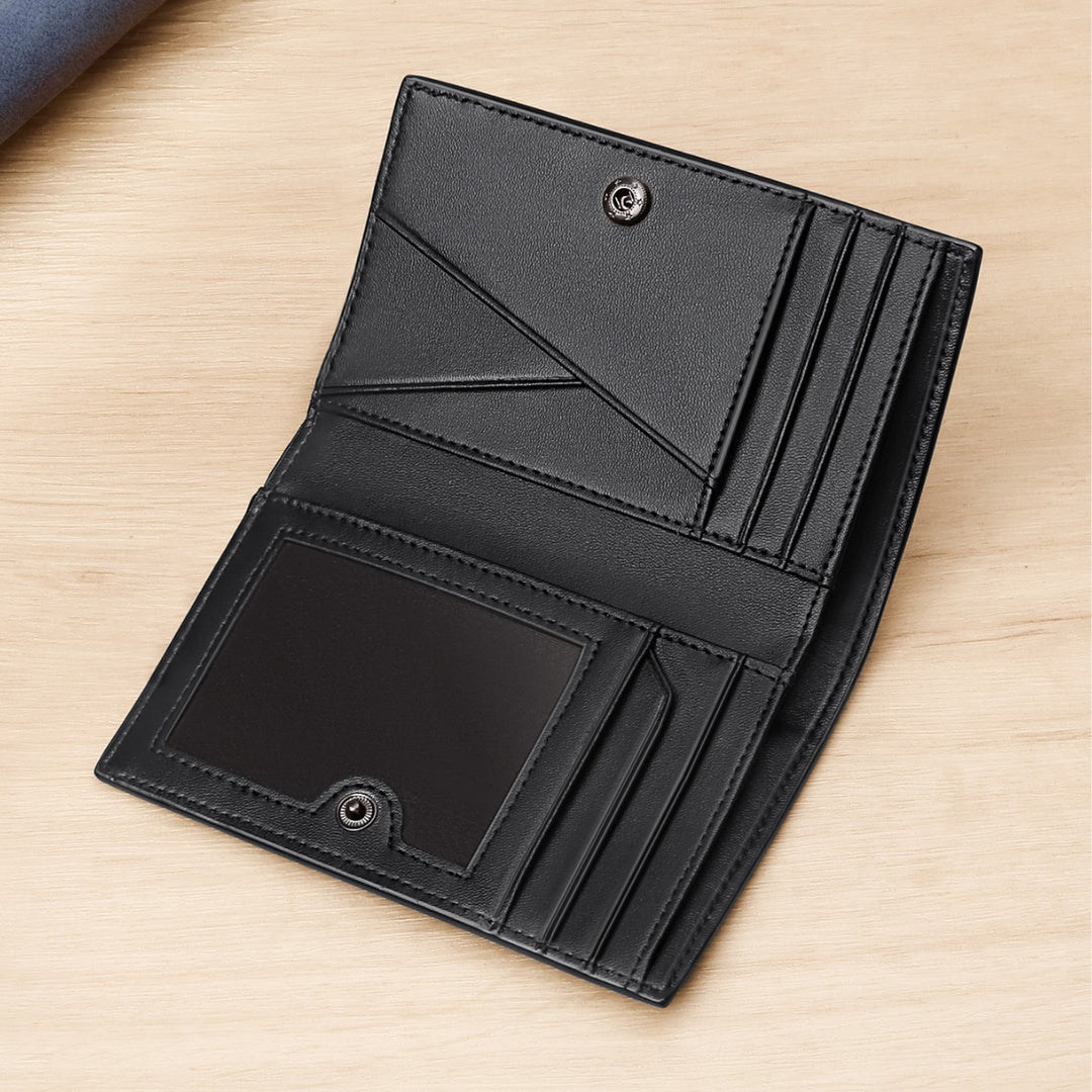 Minimalist RFID-blockierende Lederkartenhalter Karnz
