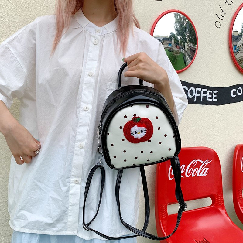 Plüsch Rucksack mit Fruchtigem Design und Verspielten Details Karnz