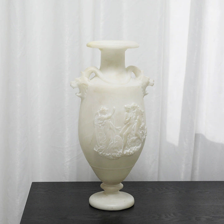 Dekorative Alabaster Kunstvase