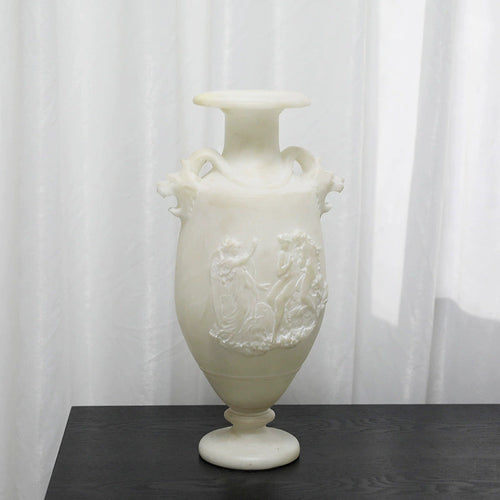 Dekorative Alabaster Kunstvase
