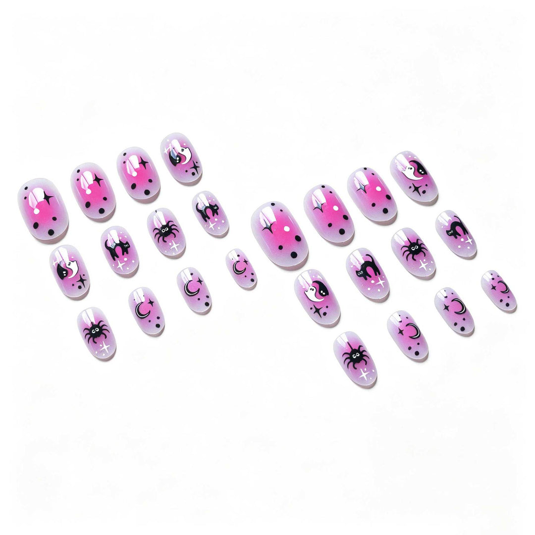Kreatives Halloween Nagelkunst-Set