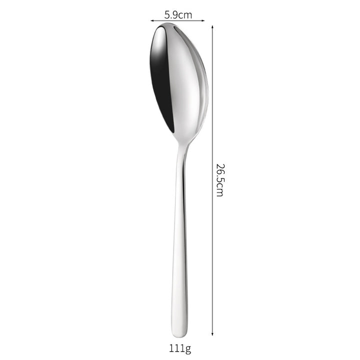 Eleganter und Ergonomischer Teelöffel mit Glänzender Oberfläche Karnz