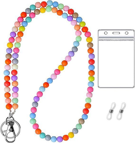 Perlen-Lanyard mit ID-Halter Karnz